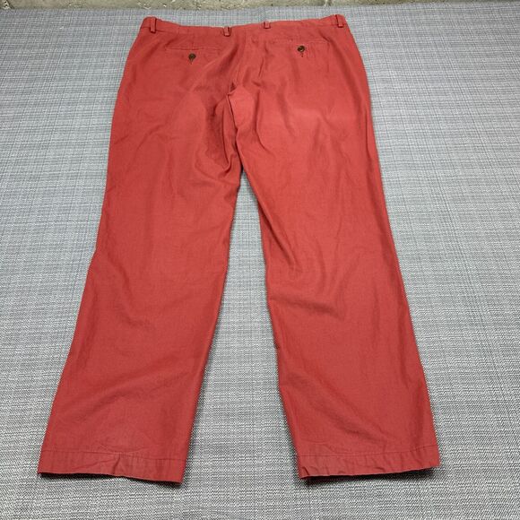 Psycho Bunny Golf Pants 38‎ x 34* Coral Orange Casual Fun Outdoor 38x29* - Picture 11 of 13